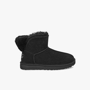 Ugg Classic Bling Mini Klassiska Stövlar Dam Svarta (135209SQZ)